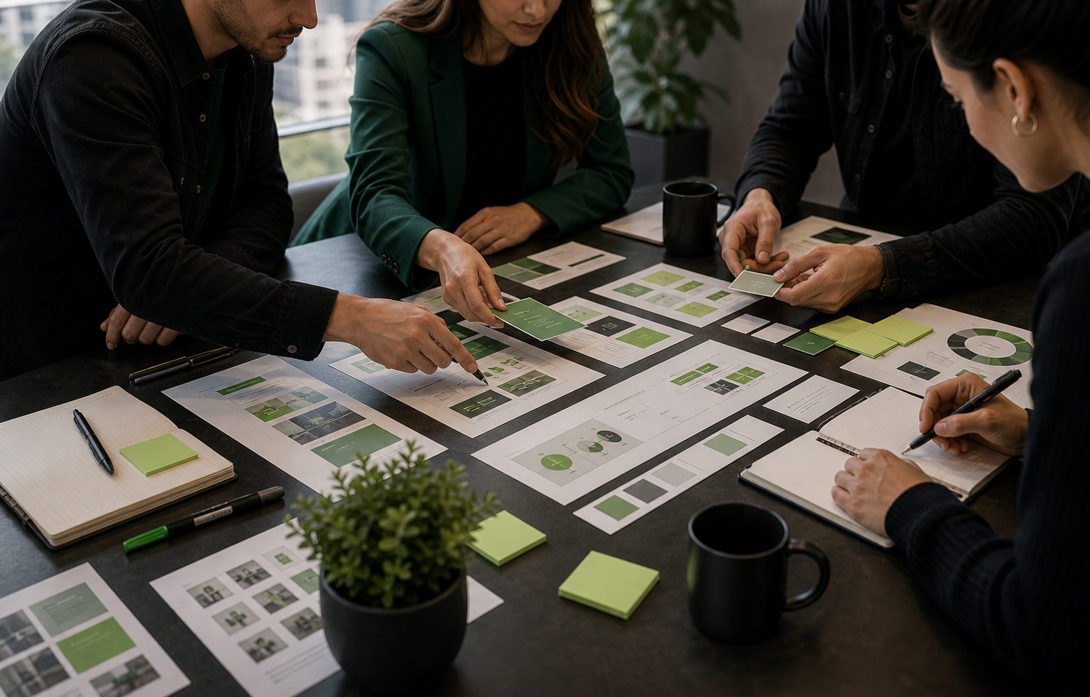Cultura y proceso de trabajo del equipo de 4VMarketing