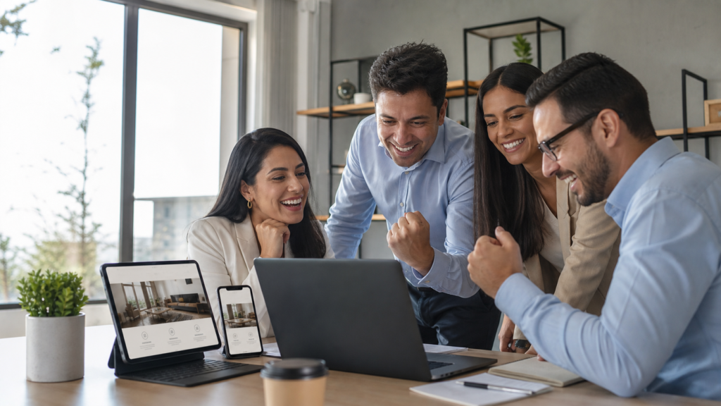 Imagen editorial sobre beneficios de un sitio web que convierte: su impacto real en tus ventas