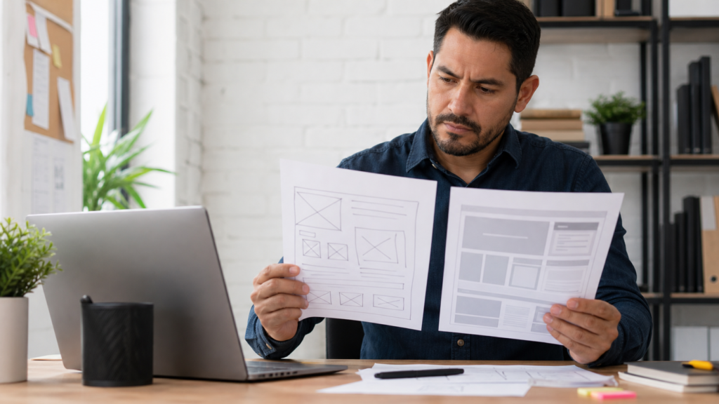 Imagen editorial sobre diseño web profesional: por qué tu página no la debe hacer cualquiera