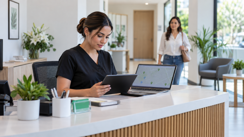 Imagen editorial sobre seo local para negocios con varias sucursales