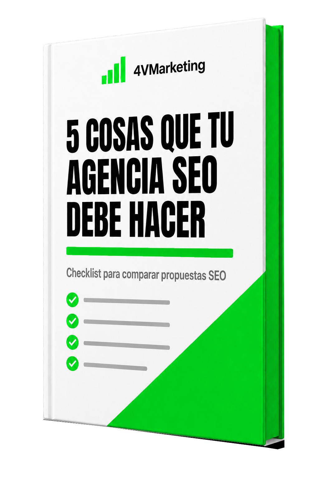 Portada del checklist 5 cosas que tu próxima Agencia SEO debería hacer