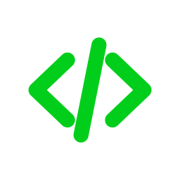 Icono de corchetes de código