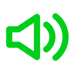 Icono de altavoz