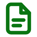 Icono de documento: creación de contenido